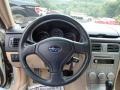 2005 Subaru Forester Beige Interior Steering Wheel Photo