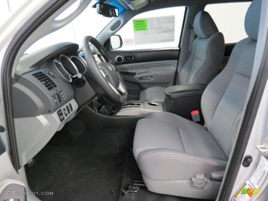 Graphite Interior 2013 Toyota Tacoma V6 TRD Sport Prerunner Double Cab Photo #81534011