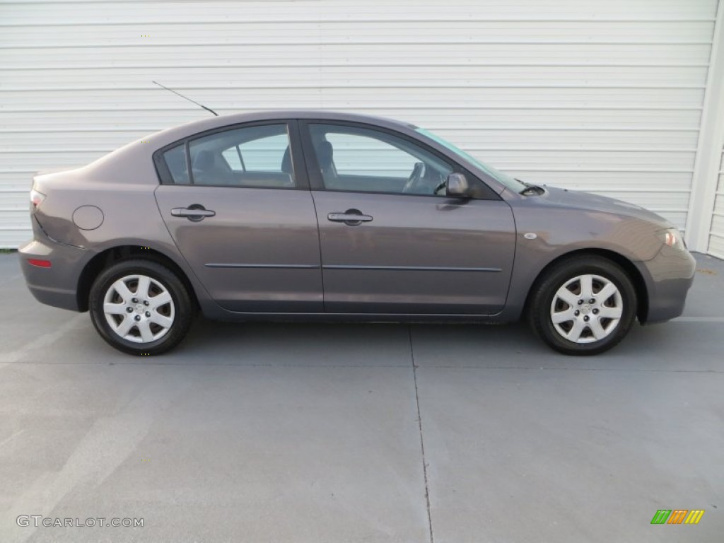 Galaxy Gray Mica 2008 Mazda MAZDA3 i Sport Sedan Exterior Photo #81534387