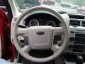 Stone 2010 Ford Escape XLT V6 4WD Steering Wheel