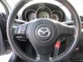 Black 2008 Mazda MAZDA3 i Sport Sedan Steering Wheel