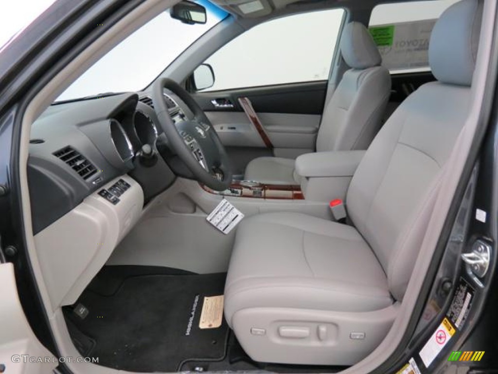 Ash Interior 2013 Toyota Highlander Limited Photo #81535978