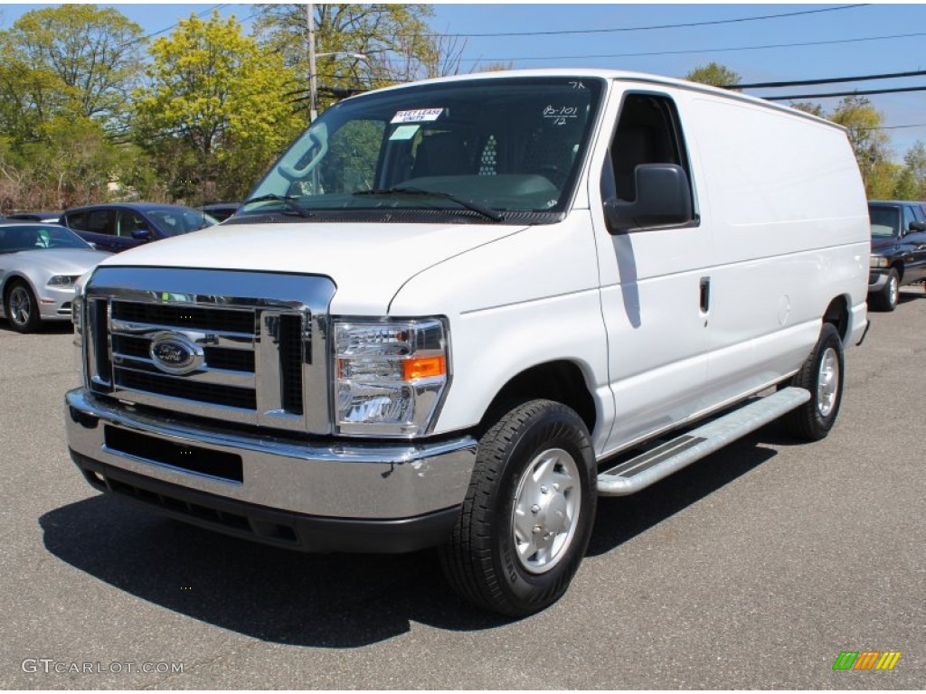 Oxford White 2012 Ford E Series Van E250 Cargo Exterior Photo #81536132