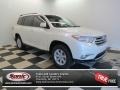 2013 Blizzard White Pearl Toyota Highlander   photo #1