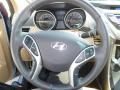 Beige Steering Wheel Photo for 2012 Hyundai Elantra #81536657