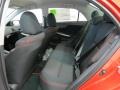 Rear Seat of 2013 Corolla S Special Edition