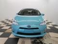 2013 Summer Rain Metallic Toyota Prius c Hybrid Four  photo #2