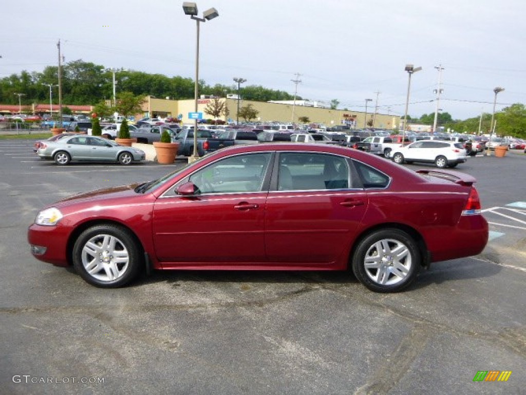 Red Jewel Tintcoat 2011 Chevrolet Impala LT Exterior Photo #81536976