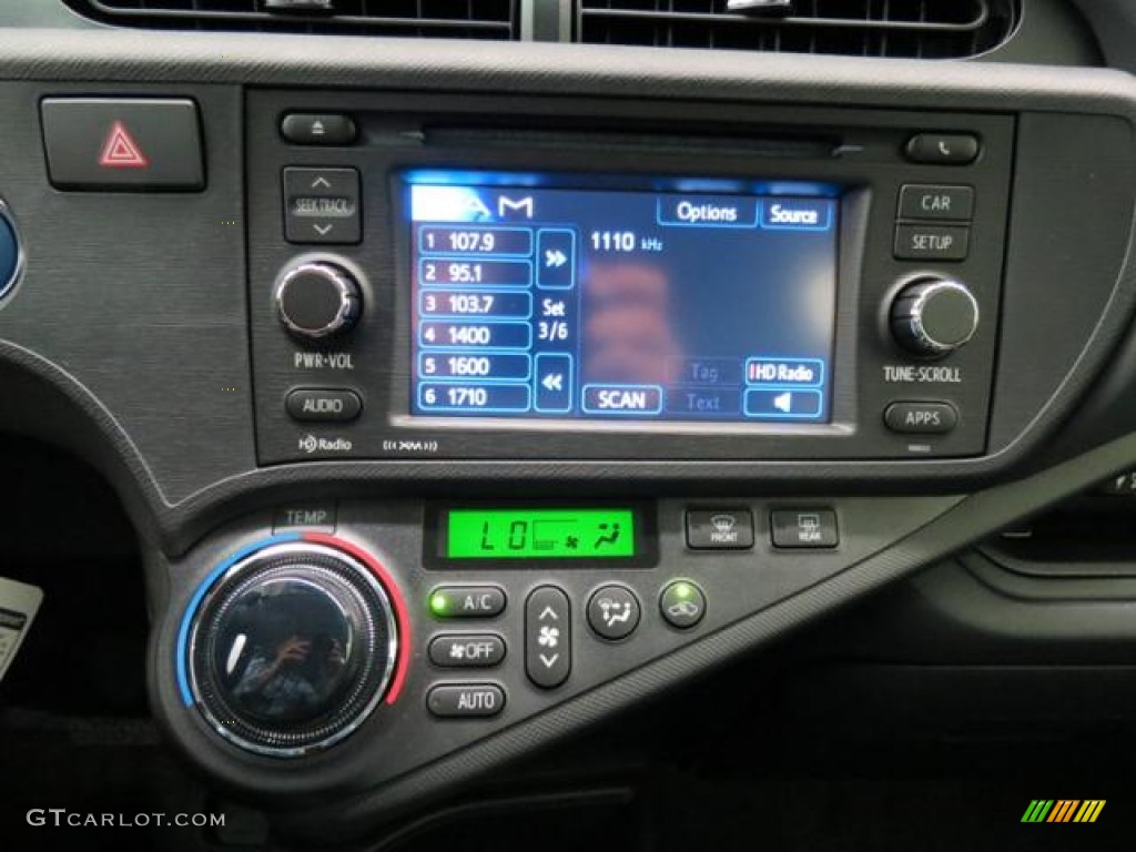 2013 Toyota Prius c Hybrid Four Controls Photo #81537071