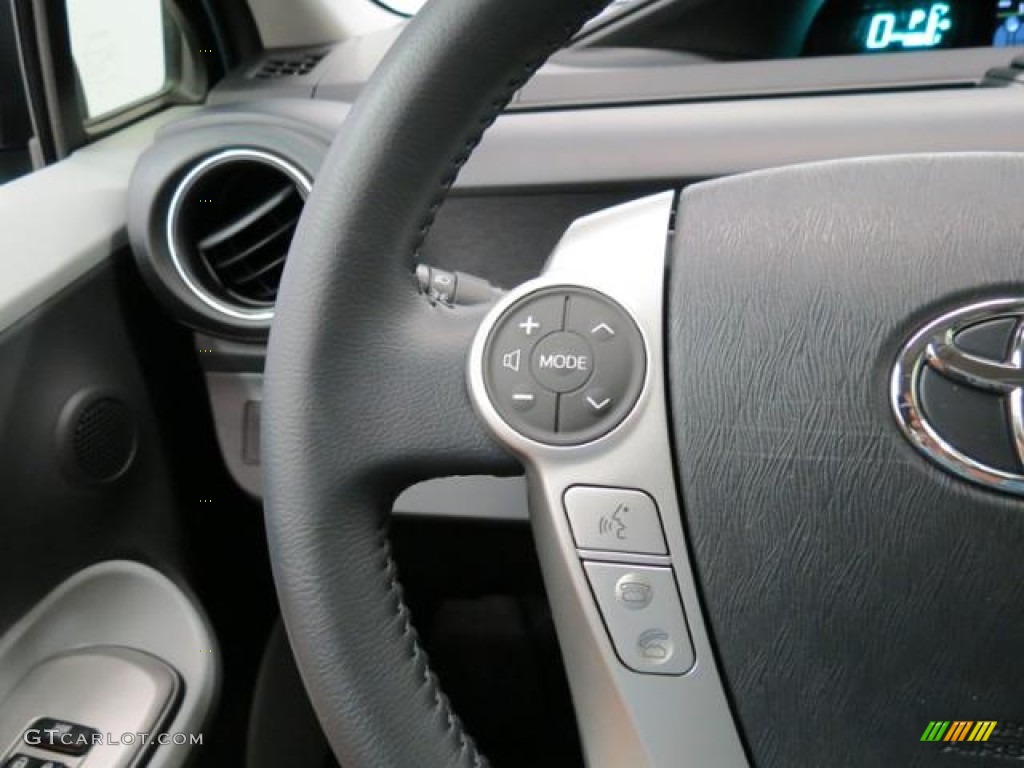 2013 Toyota Prius c Hybrid Four Controls Photo #81537110