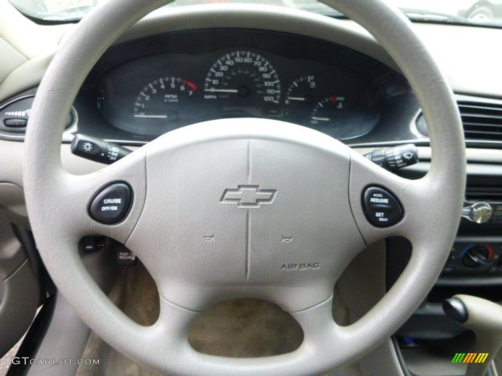 2000 Chevrolet Malibu Sedan Gray Steering Wheel Photo #81537326