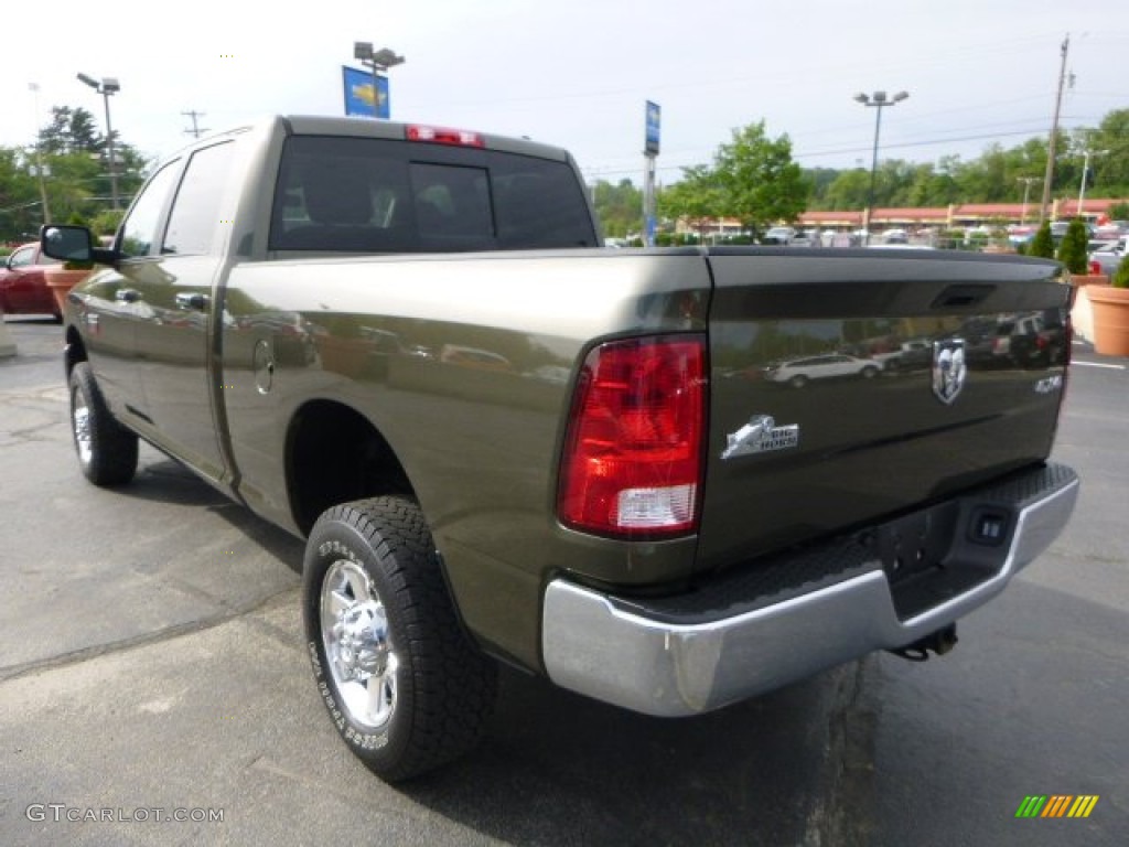2012 Ram 2500 HD SLT Crew Cab 4x4 - Sagebrush Pearl / Dark Slate/Medium Graystone photo #5
