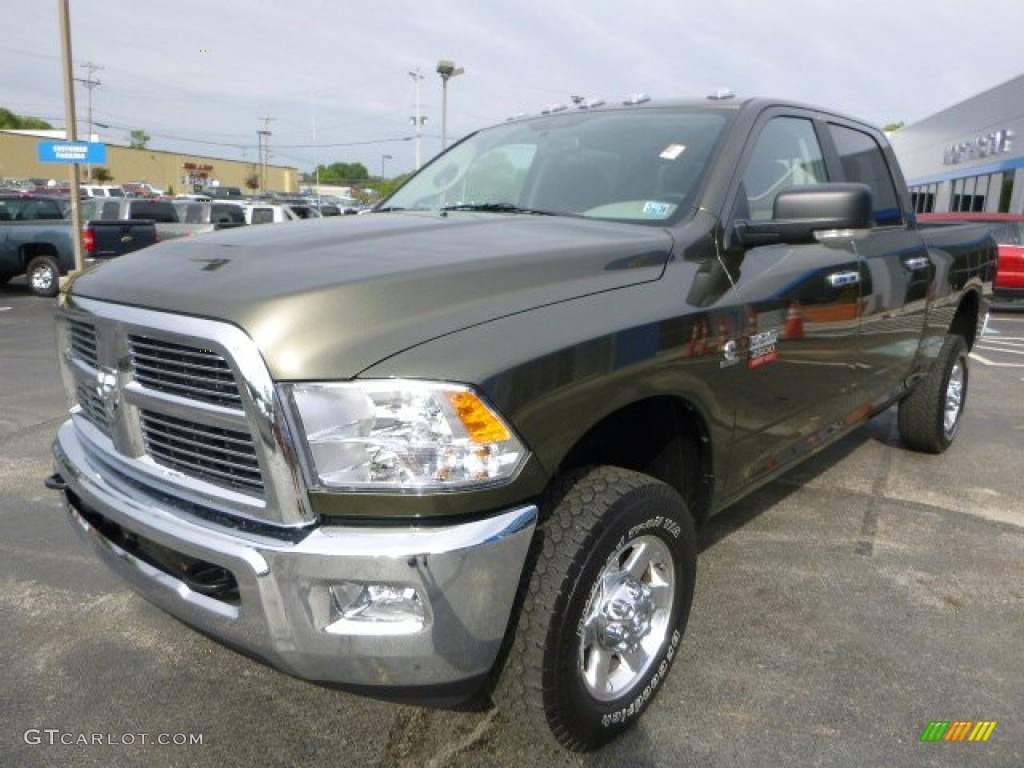 Sagebrush Pearl 2012 Dodge Ram 2500 HD SLT Crew Cab 4x4 Exterior Photo #81537467