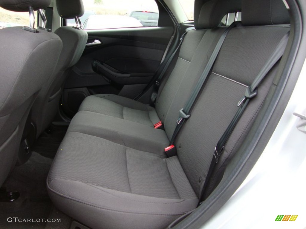 2012 Focus SEL 5-Door - Ingot Silver Metallic / Charcoal Black photo #20