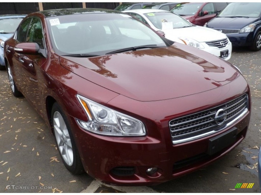 2010 Maxima 3.5 SV Premium - Tuscan Sun Red / Charcoal photo #1