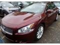 2010 Tuscan Sun Red Nissan Maxima 3.5 SV Premium  photo #2