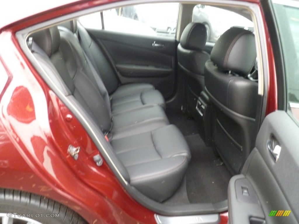 2010 Maxima 3.5 SV Premium - Tuscan Sun Red / Charcoal photo #12