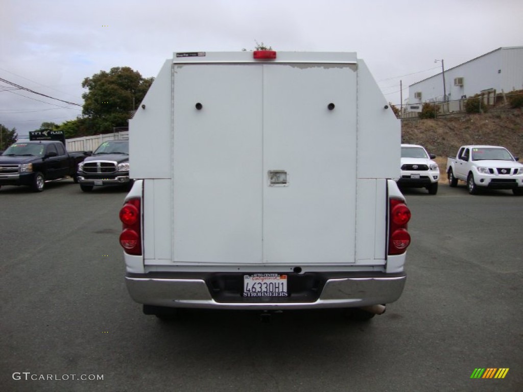 2007 Ram 1500 SLT Regular Cab - Bright White / Medium Slate Gray photo #6