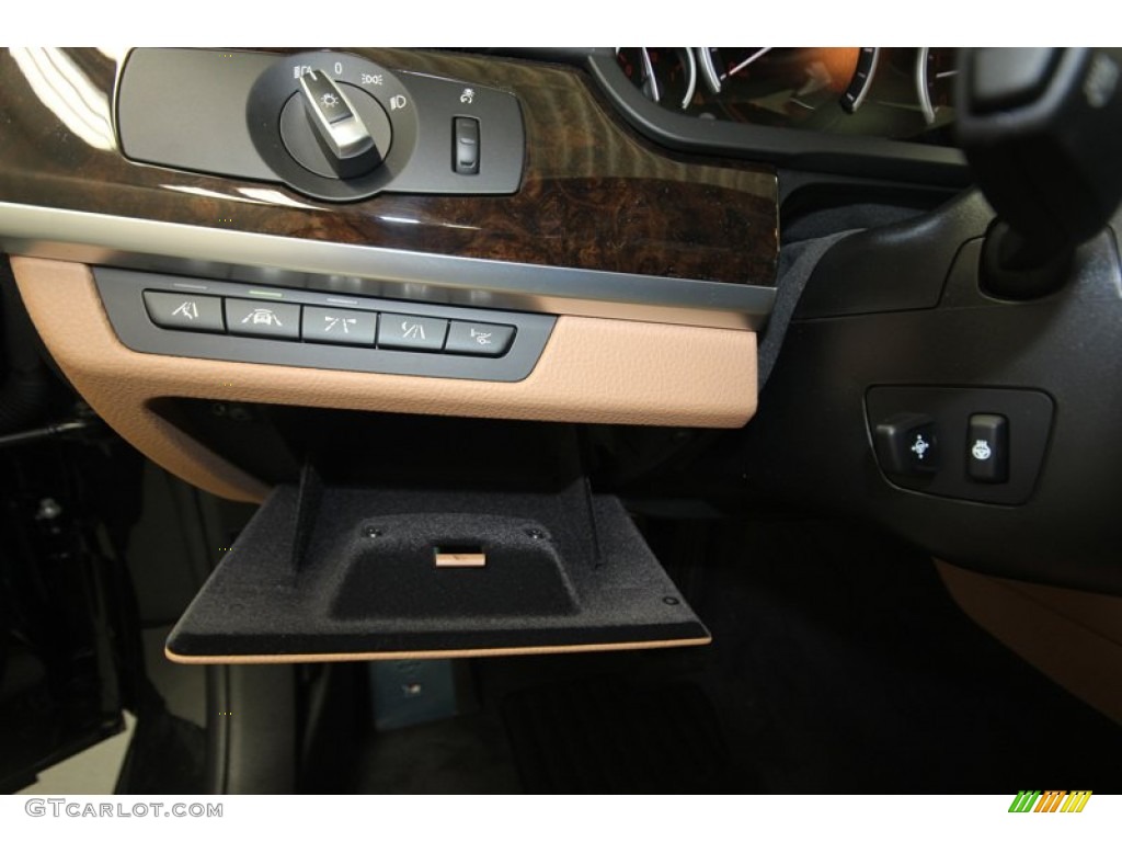 2013 7 Series 750Li Sedan - Black Sapphire Metallic / Saddle/Black photo #28