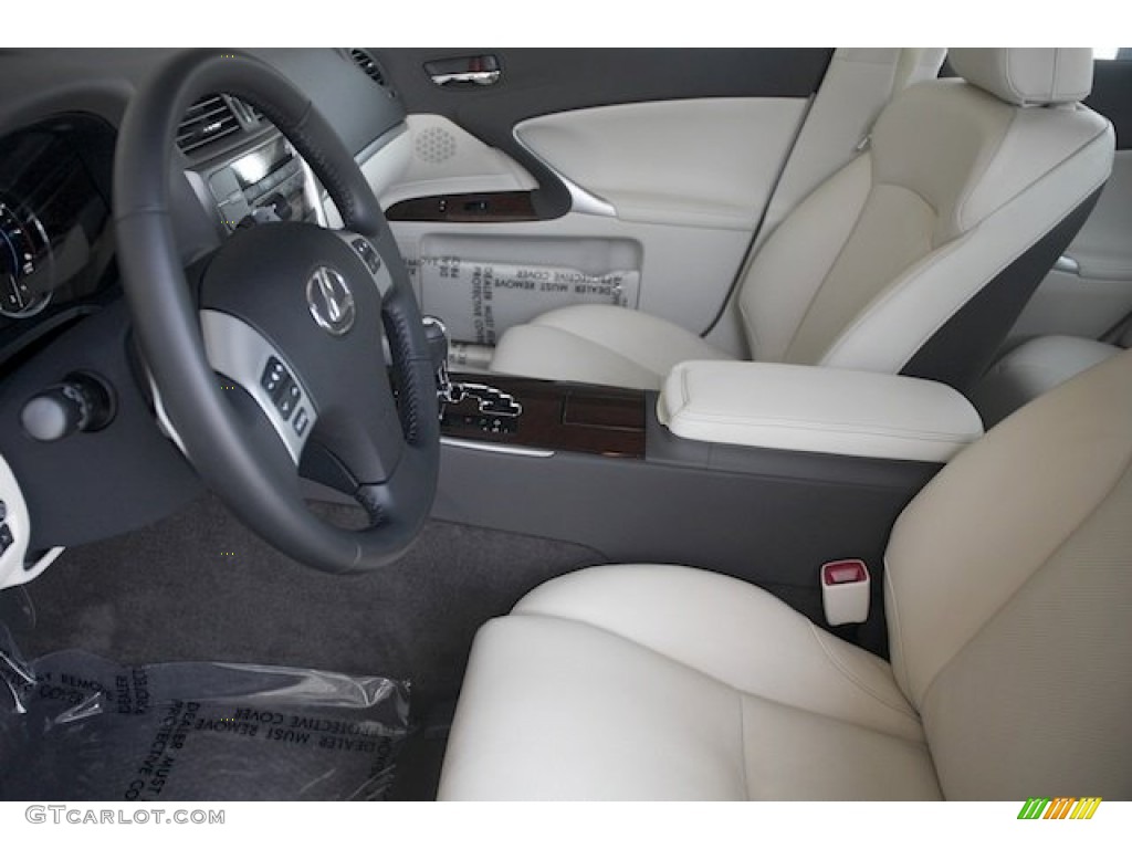 Ecru Interior 2012 Lexus IS 250 Photo #81538685