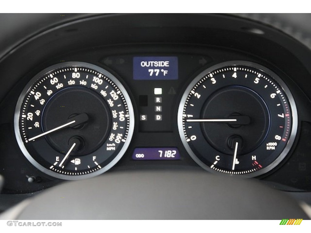 2012 Lexus IS 250 Gauges Photos