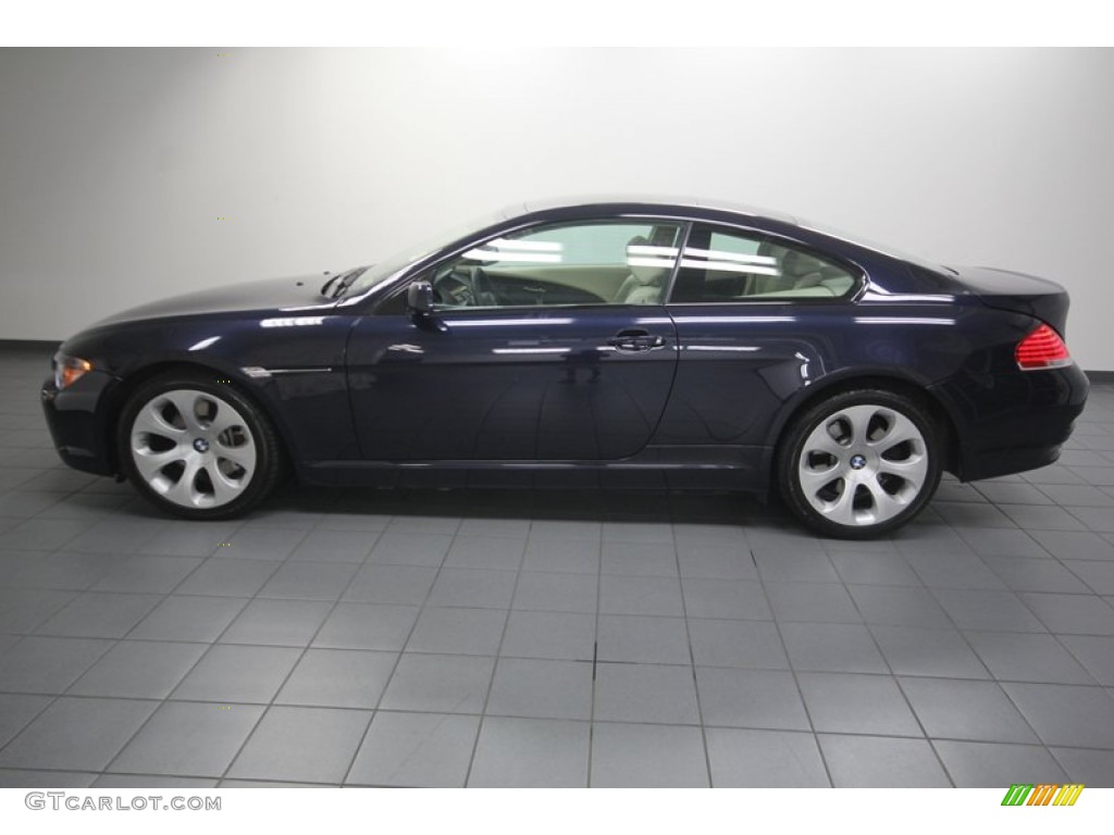Monaco Blue Metallic 2007 BMW 6 Series 650i Coupe Exterior Photo #81539305