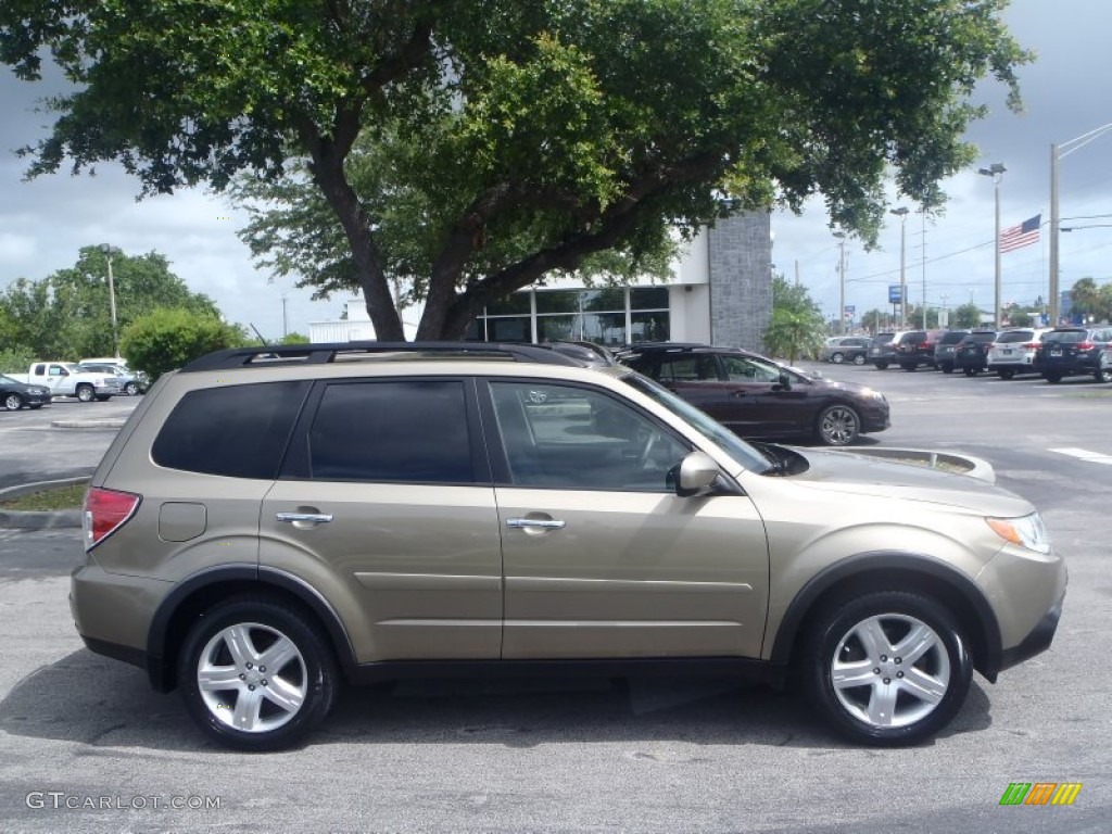 Topaz Gold Metallic 2009 Subaru Forester 2.5 X Premium Exterior Photo #81540738