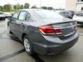 2013 Polished Metal Metallic Honda Civic LX Sedan  photo #5