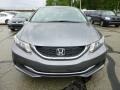 2013 Polished Metal Metallic Honda Civic LX Sedan  photo #8