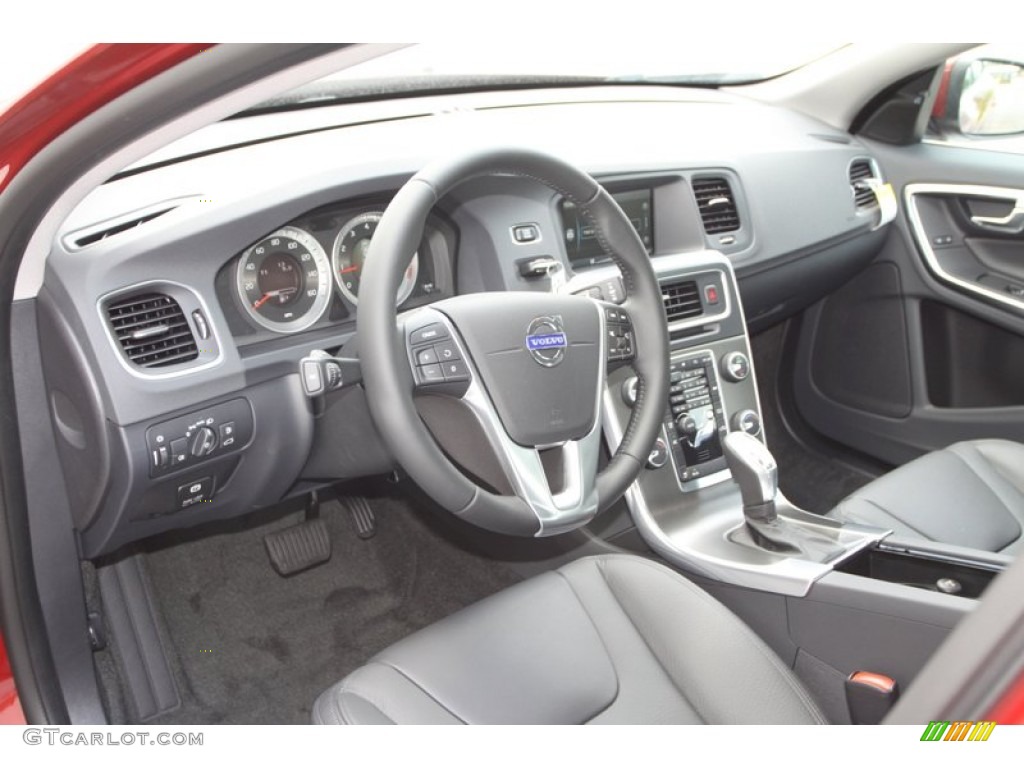 2013 Volvo S60 T5 Off Black Dashboard Photo #81540930