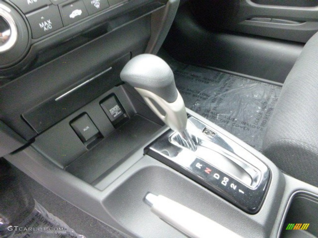 2013 Civic LX Sedan - Polished Metal Metallic / Black photo #16