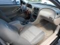2000 Ford Mustang Medium Parchment Interior Dashboard Photo