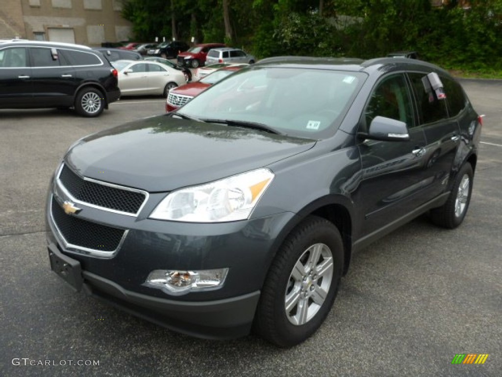 Cyber Gray Metallic 2012 Chevrolet Traverse LT AWD Exterior Photo #81541927