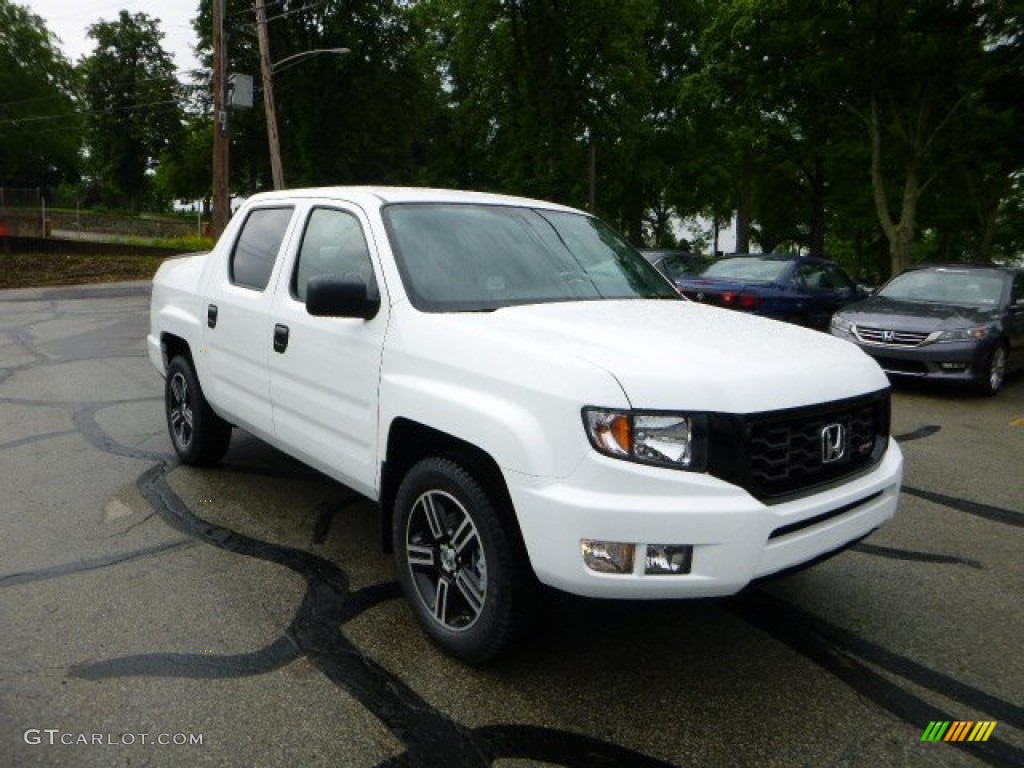 White 2013 Honda Ridgeline Sport Exterior Photo #81542784
