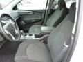 2012 Chevrolet Traverse Ebony Interior Front Seat Photo