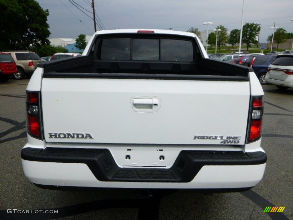 2013 Ridgeline Sport - White / Black photo #4