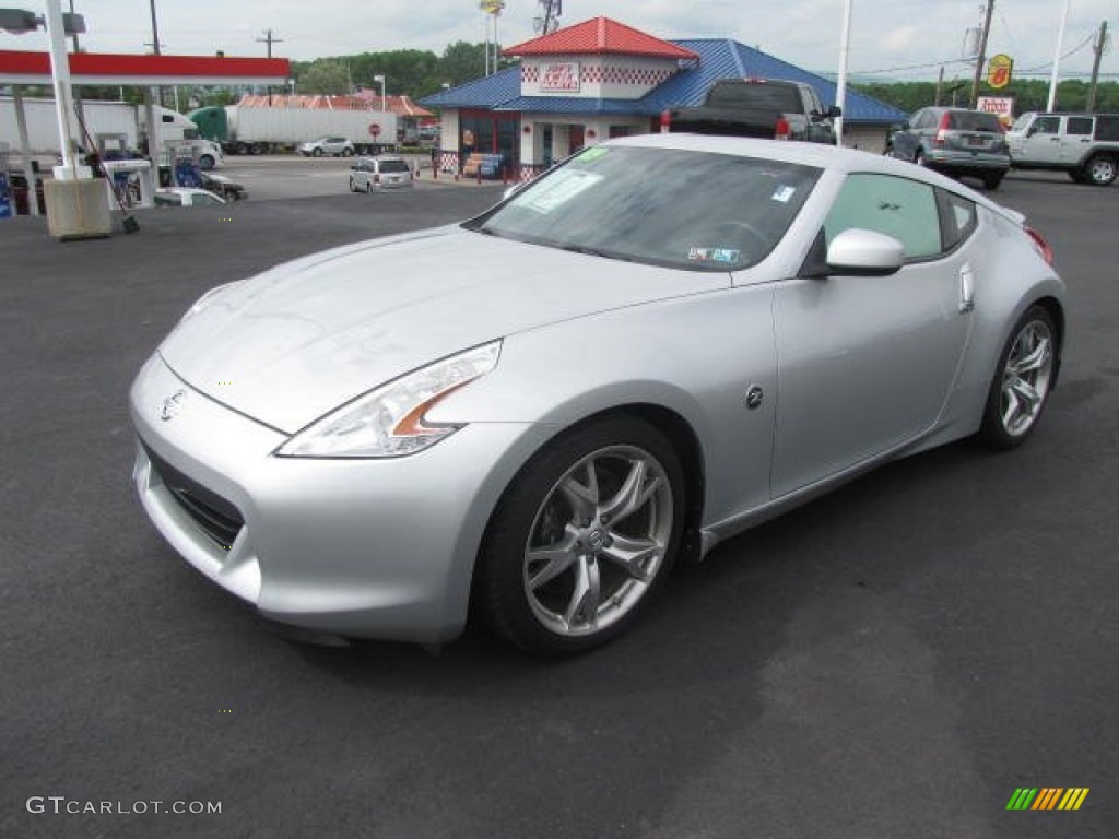 2009 370Z Sport Touring Coupe - Brilliant Silver / Black Leather photo #1