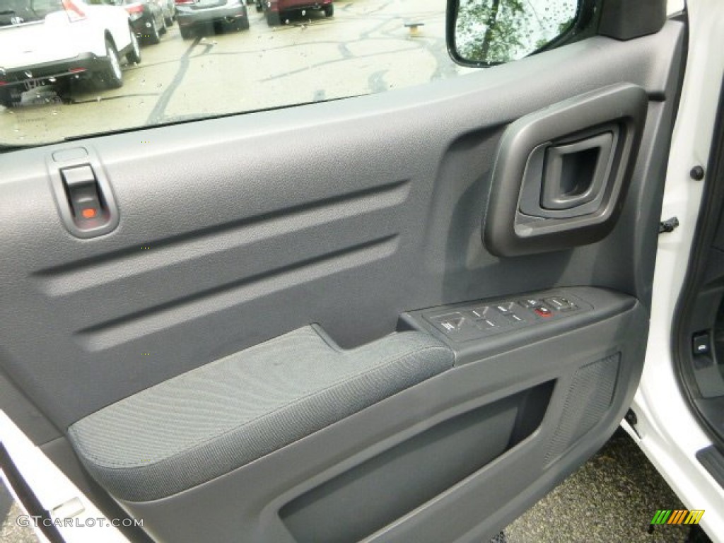 2013 Honda Ridgeline Sport Black Door Panel Photo #81543075