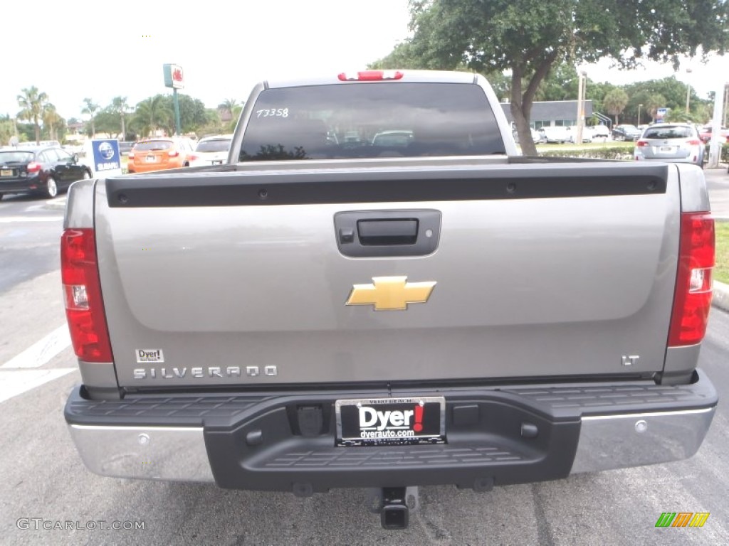 2013 Silverado 1500 LT Extended Cab 4x4 - Graystone Metallic / Ebony photo #5