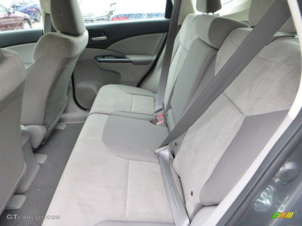 2013 CR-V LX AWD - Polished Metal Metallic / Gray photo #11