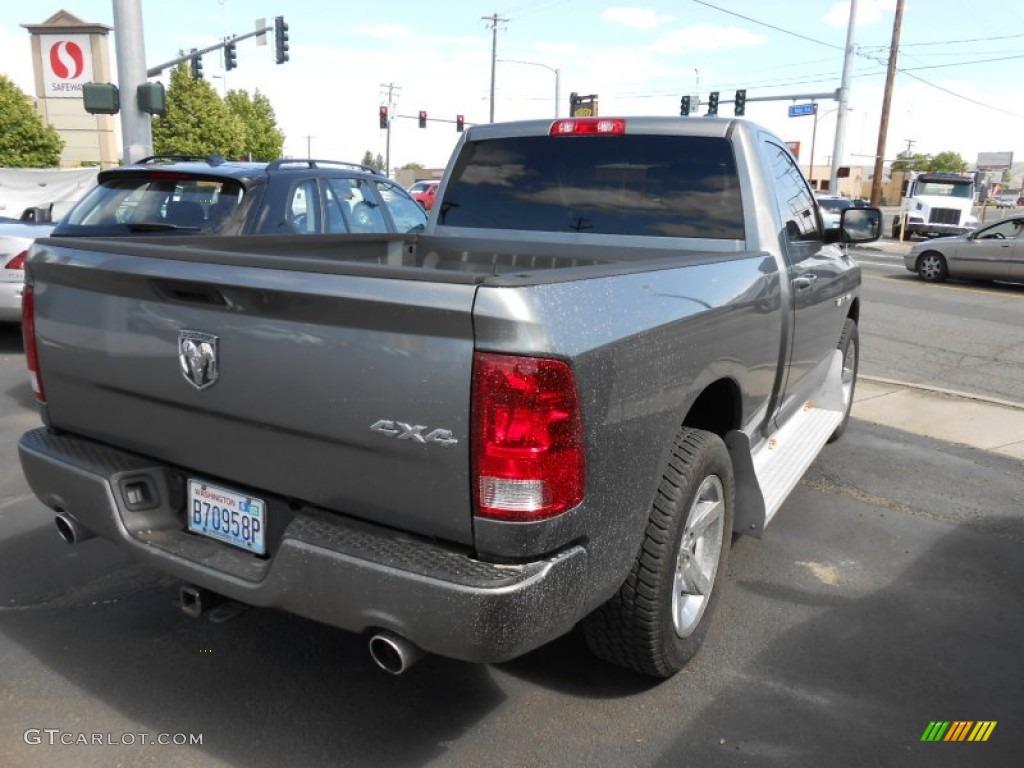 2009 Ram 1500 SLT Regular Cab 4x4 - Mineral Gray Metallic / Dark Slate Gray photo #4