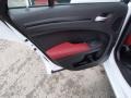 2013 Chrysler 300 Black/Red Interior Door Panel Photo