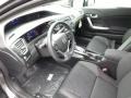 Black 2013 Honda Civic EX Coupe Interior Color