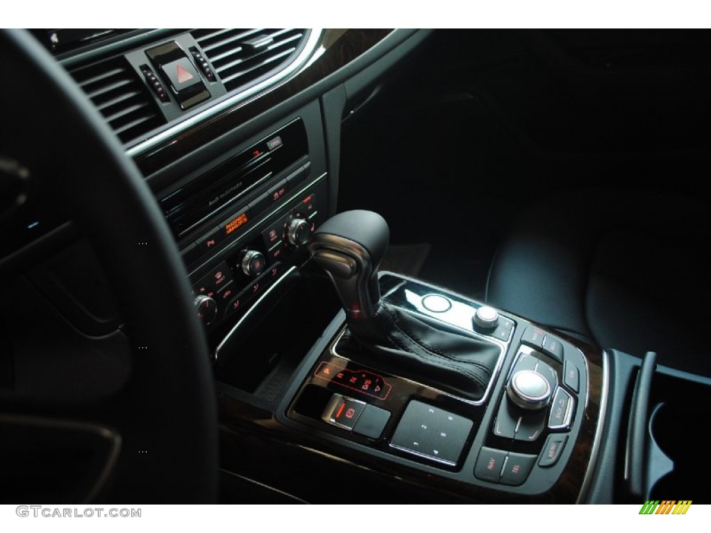 2013 A6 2.0T quattro Sedan - Oolong Gray Metallic / Black photo #14