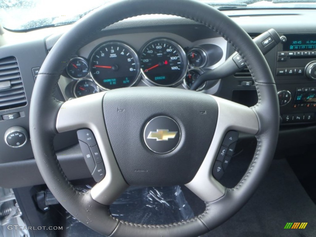 2013 Silverado 1500 LT Crew Cab - Silver Ice Metallic / Ebony photo #12