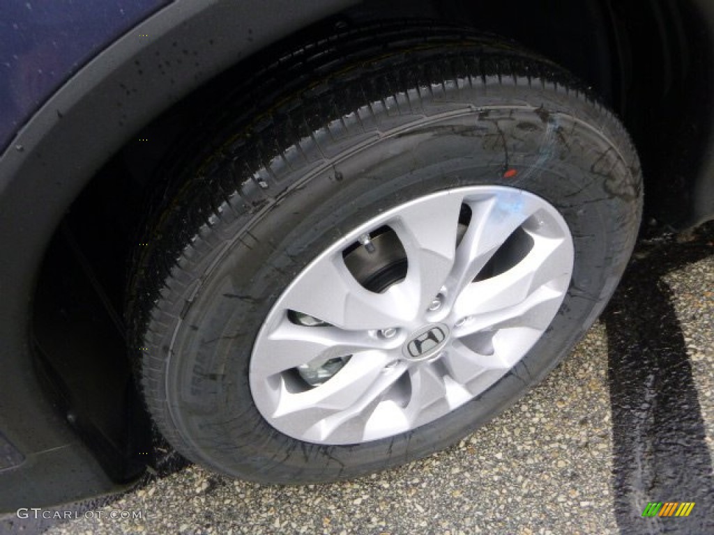2013 CR-V EX AWD - Twilight Blue Metallic / Gray photo #9