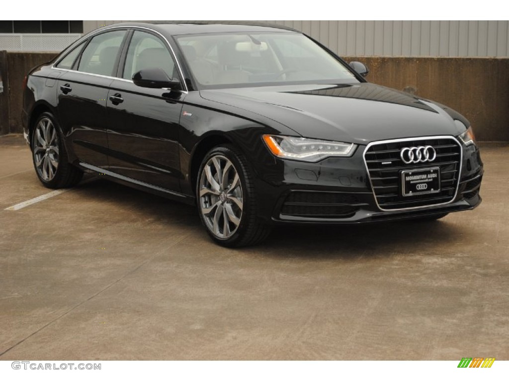 Phantom Black Pearl Effect Audi A6