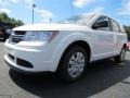 2013 White Dodge Journey American Value Package  photo #3