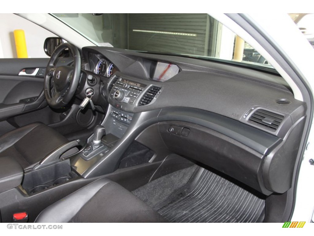 2012 Acura TSX Technology Sedan Ebony Dashboard Photo #81546205