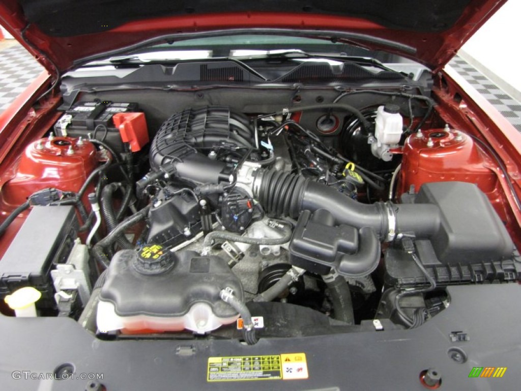 2012 Ford Mustang V6 Coupe 3.7 Liter DOHC 24-Valve Ti-VCT V6 Engine Photo #81546288